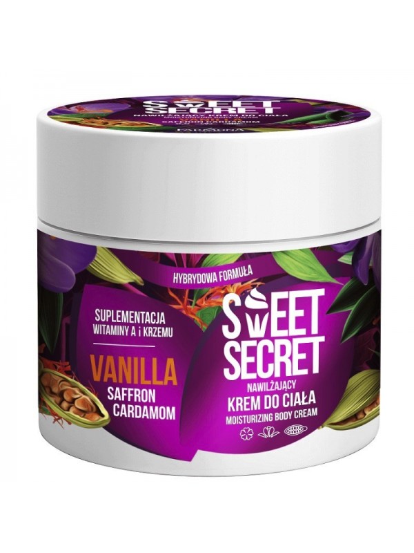 Farmona Sweet Secret Hydraterende hybride bodycrème Vanilia met Saffraan en Kardemom 200 ml