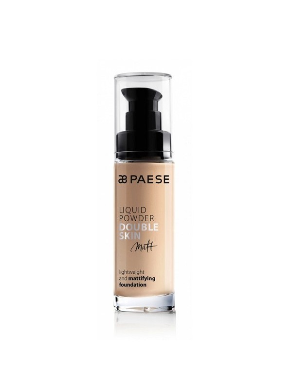 Paese Mattifying Foundation Liquid Powder Double Skin Matt 30M середньо-бежевий 30 мл