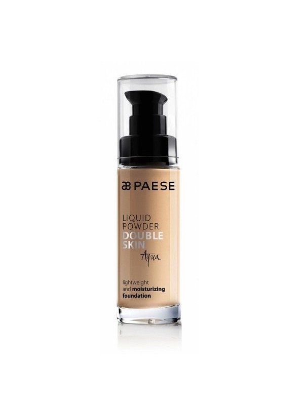 Paese Waterproof Foundation Liquid Powder Double Skin Aqua 40A темно-бежевий 30 мл