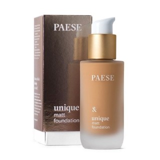 Тональний крем Paese Unique Matt Foundation 606W Warm Beige 30 мл