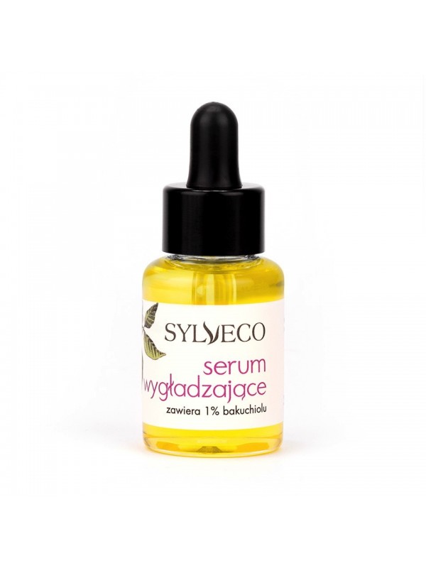 Розгладжуюча Serum для обличчя Sylveco містить 1% бакухіолу 30 мл