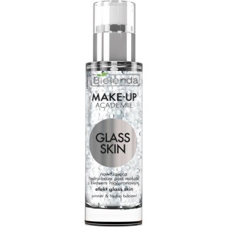 Bielenda MAKE-UP AKADEMIE GLASS SKIN Hydraterende hydro -make-up basis met hyaluronzuur 30 g