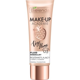 Bielenda MAKE-UP AKADEMIE VEGE FLUMI Minerale foundation verlichtend - verlichtend zonnig 30 g