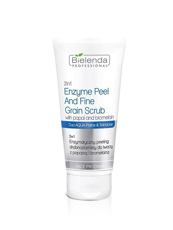 Bielenda Professional Aqua Porin UE Ензимний Peeling для обличчя з папаїном і бромелаїном 150 г