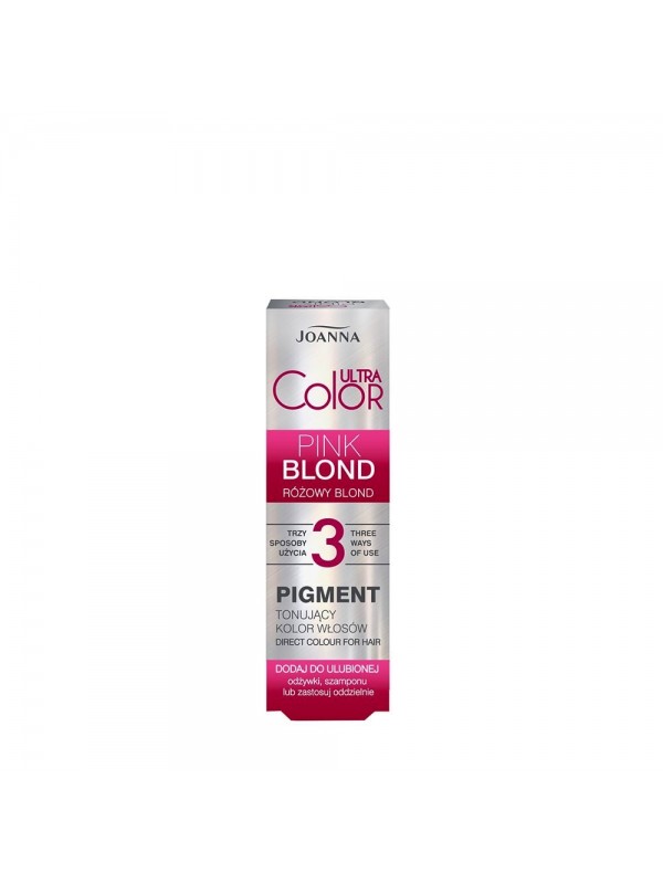 Joanna ULTRA COLOR Toning pigment roze blond 100 ml