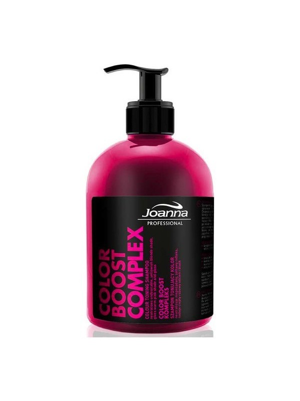 Joanna Professional COLOR BOOST COMPLEX Шампунь для волосся тонуючий рожевий колір 500 мл