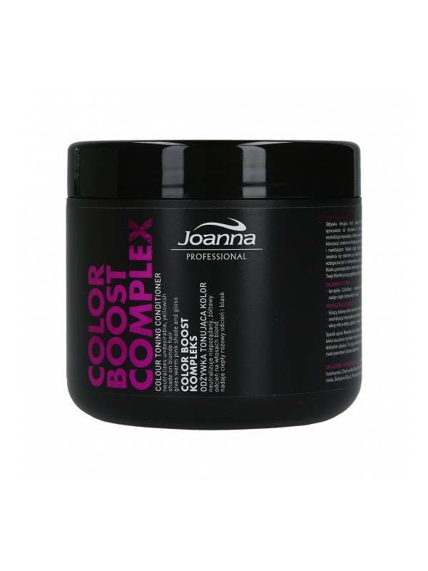 Joanna Professional COLOR BOOST COMPLEX Кондиціонер для волосся тонуючий рожевий колір 500 мл
