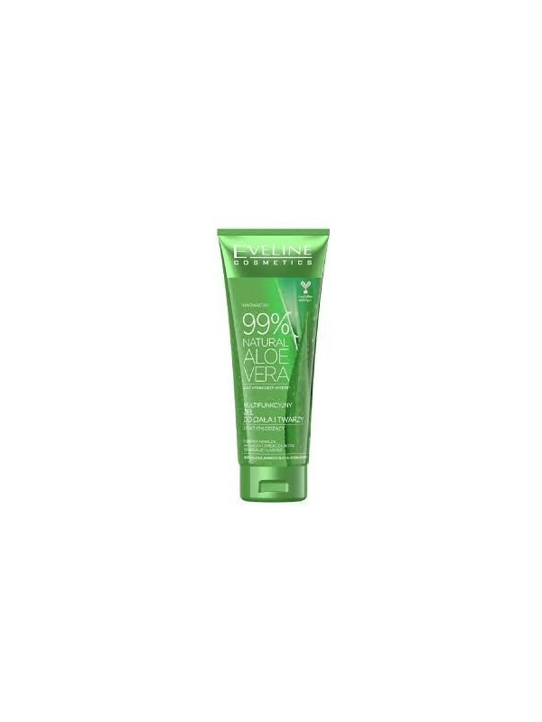 Eveline Natural Aloe Vera Multifunctionele lichaams- en gezichtsgel 100 ml