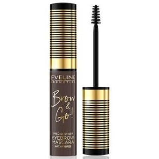Mascara pour sourcils Eveline Brow & Go /02/ Dark 6 ml
