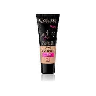 Eveline Selfie Time 2-in-1 Covering and Moisturizing Foundation /03/ Vanilla 30 ml