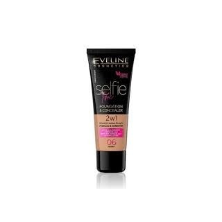 Eveline Selfie Time 2in1 concealing and moisturizing foundation /06/ Honey 30 ml