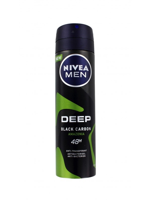 MEN АНТИСПІРАНТ NIVEA Deep Black Carbon Amazonia 150 мл