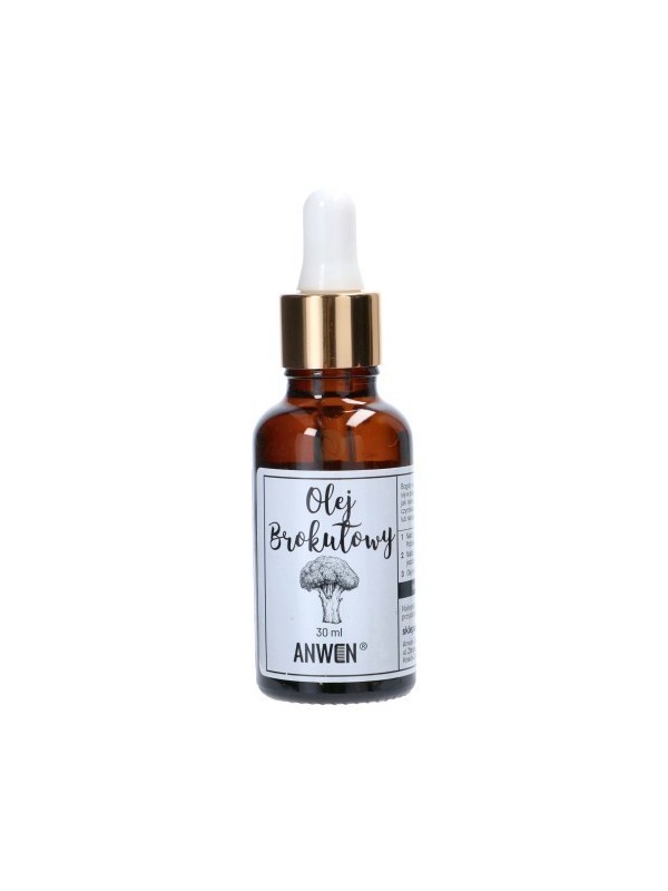 Anwen Broccoli Olie voor Hoog Poreus Haar 30 ml