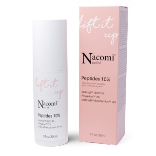 Nacomi Next Level Liftingujące Serum do twarzy z peptydami 10 % 30 ml