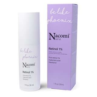 Nacomi Next Level Serum do twarzy na noc z czystym Retinolem 1% 30 ml