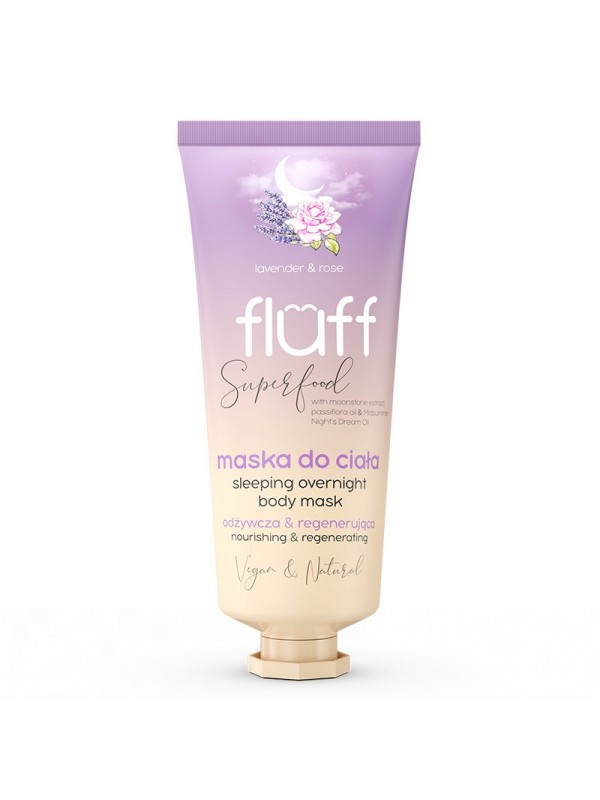 Fluff Body Mask Nourishing & Regenerating Lavender & Rose 150 ml