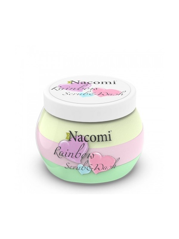 Nacomi Rainbow Body Foam Peeling and washing 200 ml