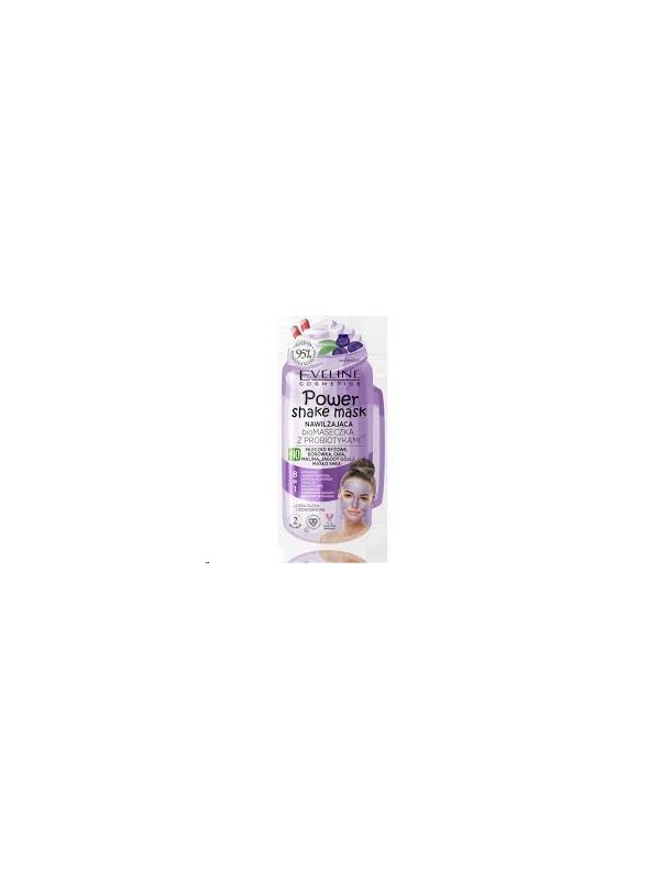 Eveline Power Shake Mask Moisturizing Bio Mask з пробіотиками 8 в 1 10 мл