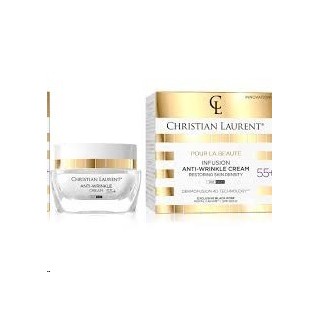 Eveline Christian Laurent Infusion anti-rimpelcrème die de huiddichtheid herstelt 55+ dag/nacht 50 ml