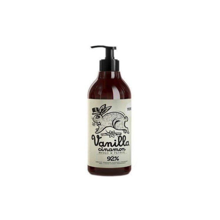 YOPE Flüssigseife Vanille und Zimt 500 ml
