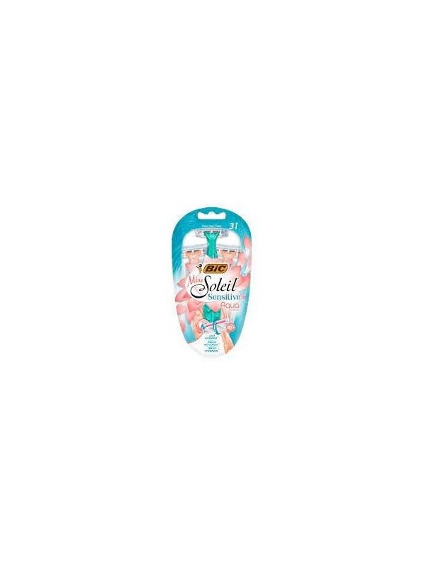 Бритва BIC Miss Soleil Sensitive Aqua з 3 лезами, 3 шт