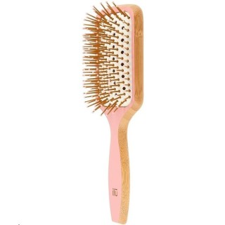 ILU Bamboo Hair Brush Sweet Tangerine 1 piece