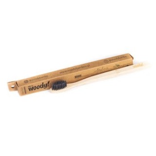 Woodybamboo Bamboo Toothbrush Natural soft 1 piece