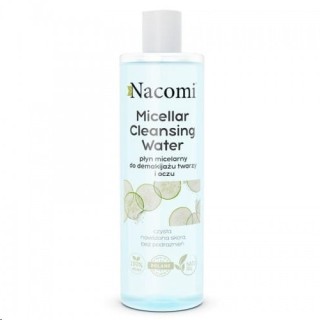 Nacomi Micellar liquid for face and eye make-up removal, soothing Cucumber 400 ml