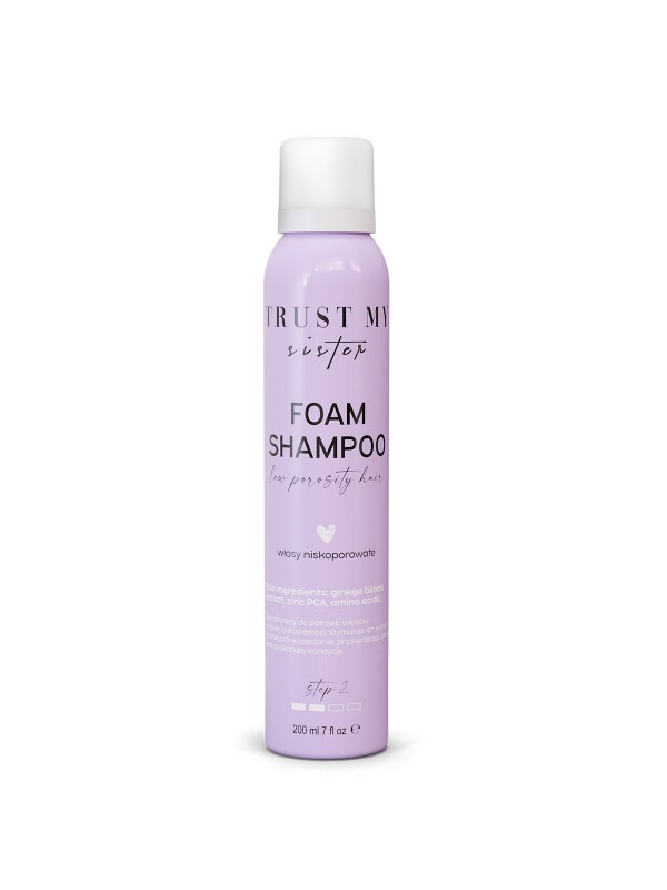 Trust My Sister Schuimshampoo voor laag poreus haar 200 ml