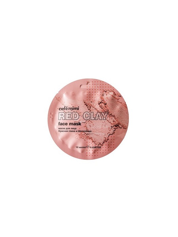 Cafe Mimi Face Mask Red Clay and Mulberry 10 ml