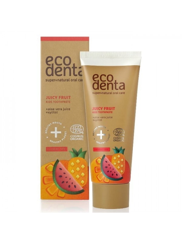 Ecodenta Cosmoc Organic Owocowa Pasta do zębów dla dzieci 75 ml