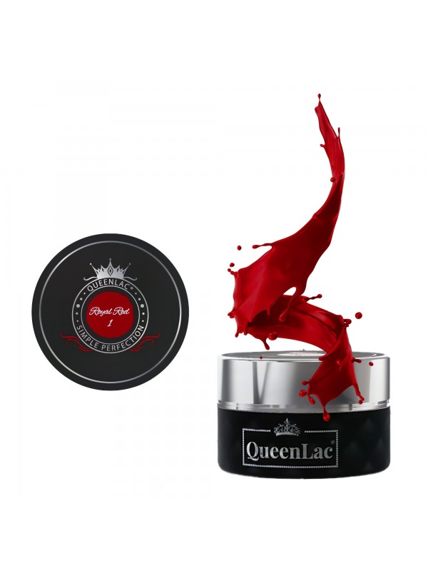 Лак для нігтів QueenLac UV /01/ Royal Red 5 мл