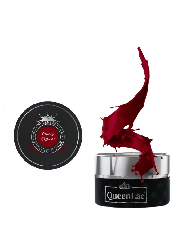 Лак для нігтів QueenLac UV /14/ Cherry Coffee 5 мл