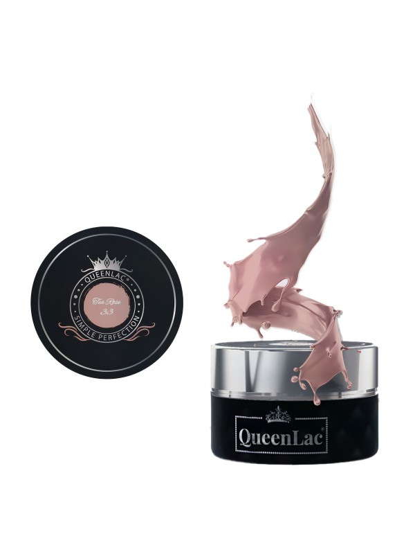 Лак для нігтів QueenLac UV /33/ Tea Rose 5 мл