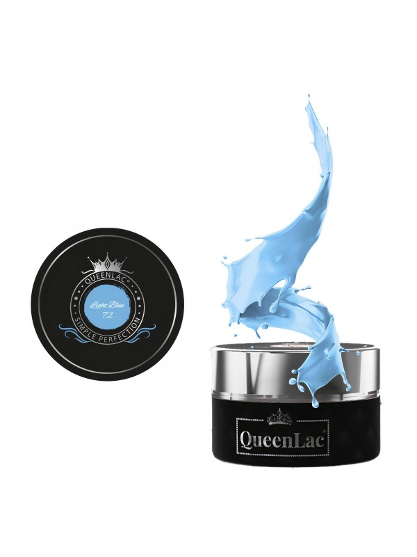 Лак для нігтів QueenLac UV /72/ Light Blue 5 мл