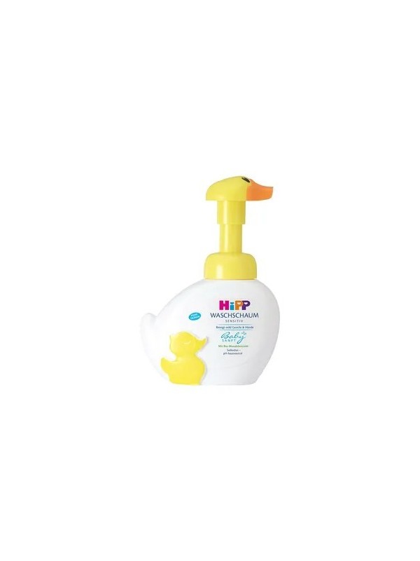 Hipp Babysanft Foam for washing face and hands Duck 250 ml