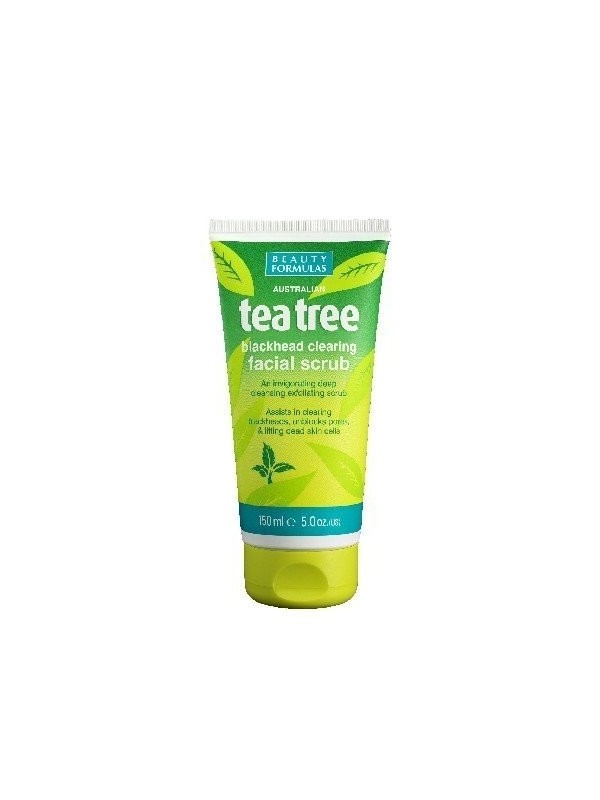 Очищаючий Peeling для обличчя Beauty Formulas Tea Tree 150 мл