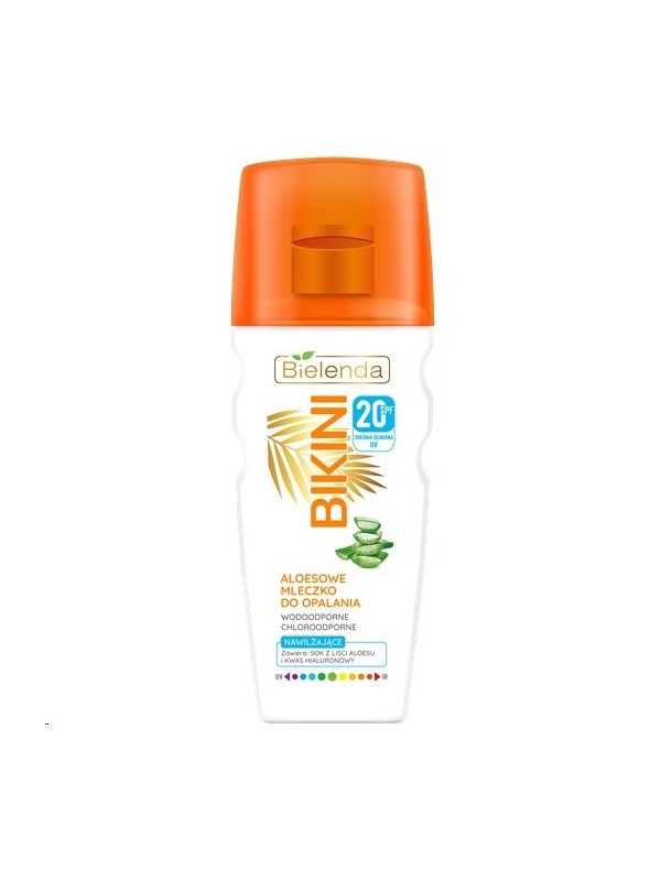 Сонцезахисний лосьйон Bielenda Bikini Aloe SPF20 200 мл