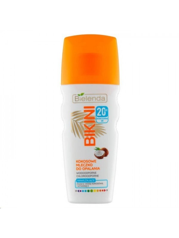 Сонцезахисний лосьйон Bielenda Bikini Coconut SPF20 200 мл