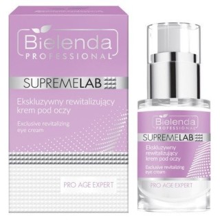 Bielenda Professional SUPREMELAB Pro Age Expert Krem pod oczy ekskluzywnie rewitalizujący 15 ml