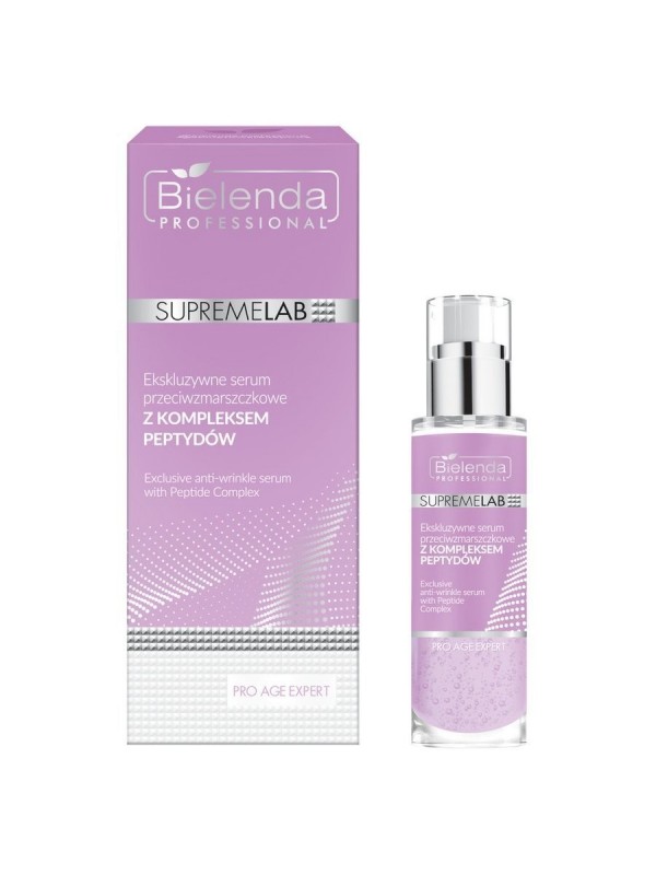 Bielenda Professional SUPREMELAB Pro Age Expert Exclusive Serum проти зморшок з пептидним комплексом 30 г