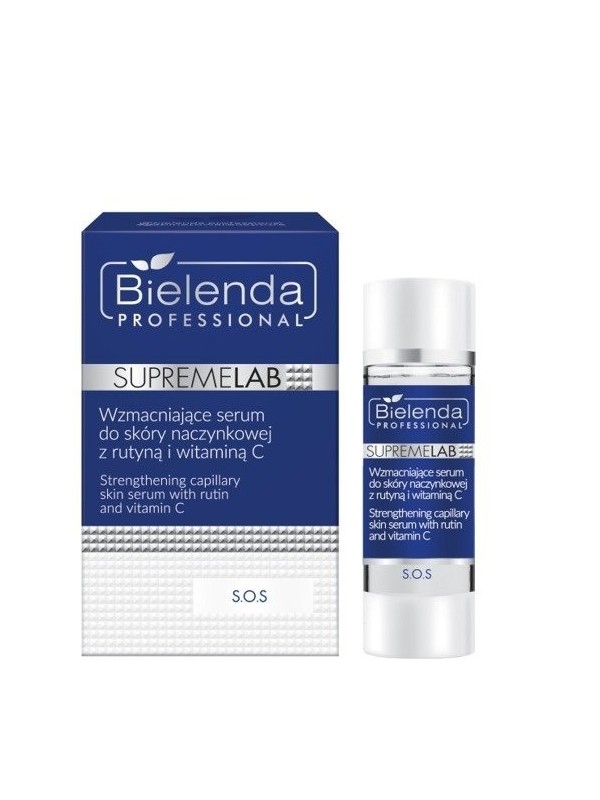 Bielenda Professional SUPREMELAB SOS Serum voor couperosehuid, versterkend met rutine en vitamine C 15 ml