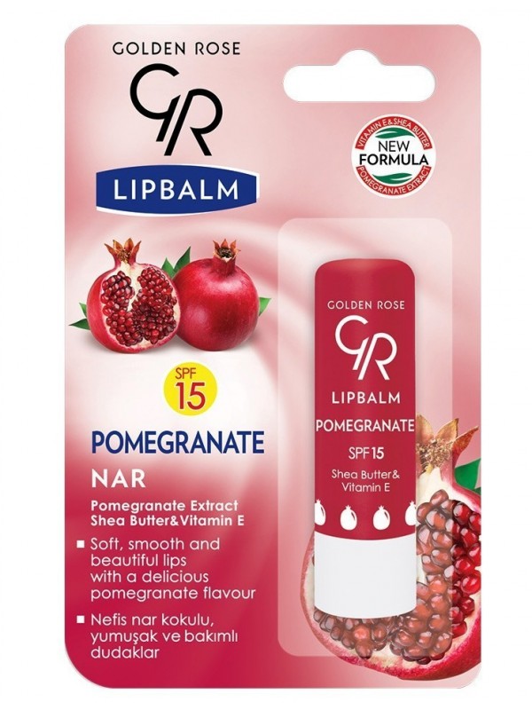 Golden Rose Захисна помада Гранат SPF15 4,6 г