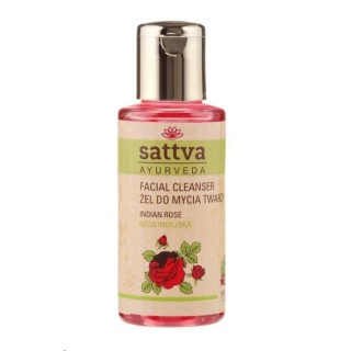 Sattva Ayurveda Gezichtswasgel Indian Rose 100 ml