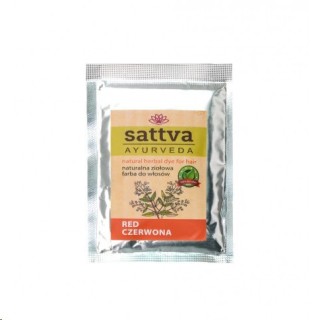 Sattva Ayurveda Natuurlijke Kruiden Haarverf Rood 10 gr