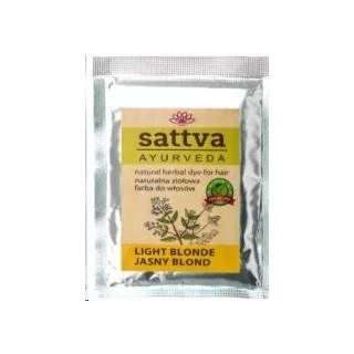 Sattva Ayurveda Natuurlijke Kruiden Haarverf Licht Blond 10 gr