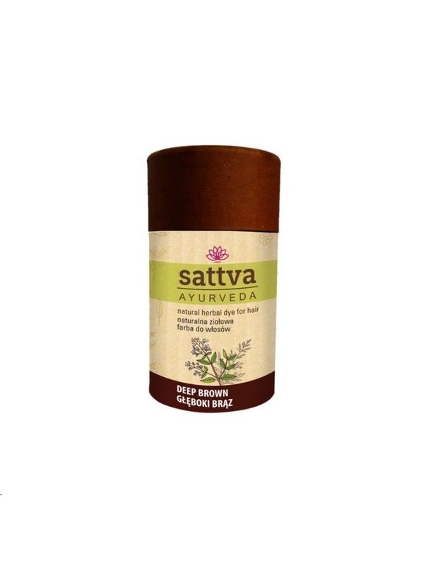 Фарба для волосся Sattva Ayurveda Natural Herbal Deep Brown 150 г