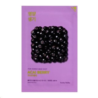 Holika Holika Pure Essence Mask Sheet - Gezichtsmasker met Acai-fruitextract 23 g