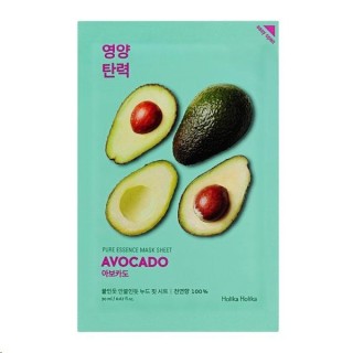 Holika Holika Pure Essence Mask Sheet - Повітряна маска для обличчя з екстрактом Avocado 23 г