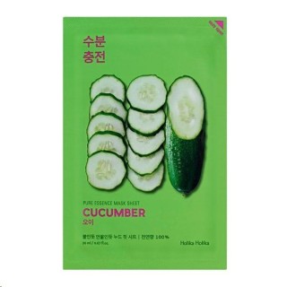 Holika Holika Pure Essence Mask Sheet - Face sheet mask with cucumber extract 23 g